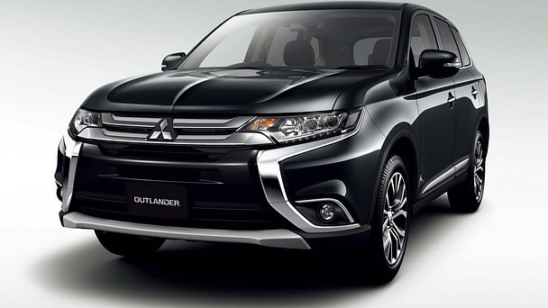 Mitsubishi Outlander med Sykkelstativ