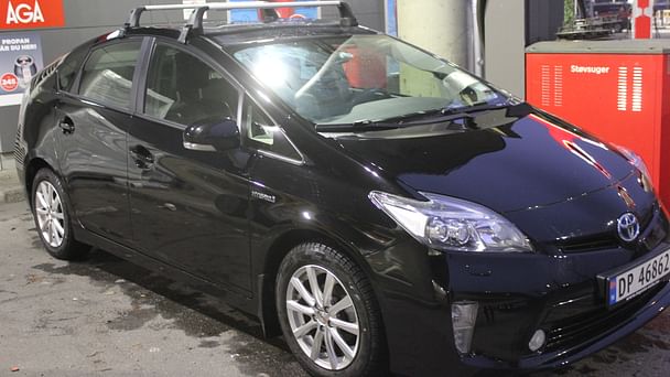 Toyota Prius med Vinterdekk