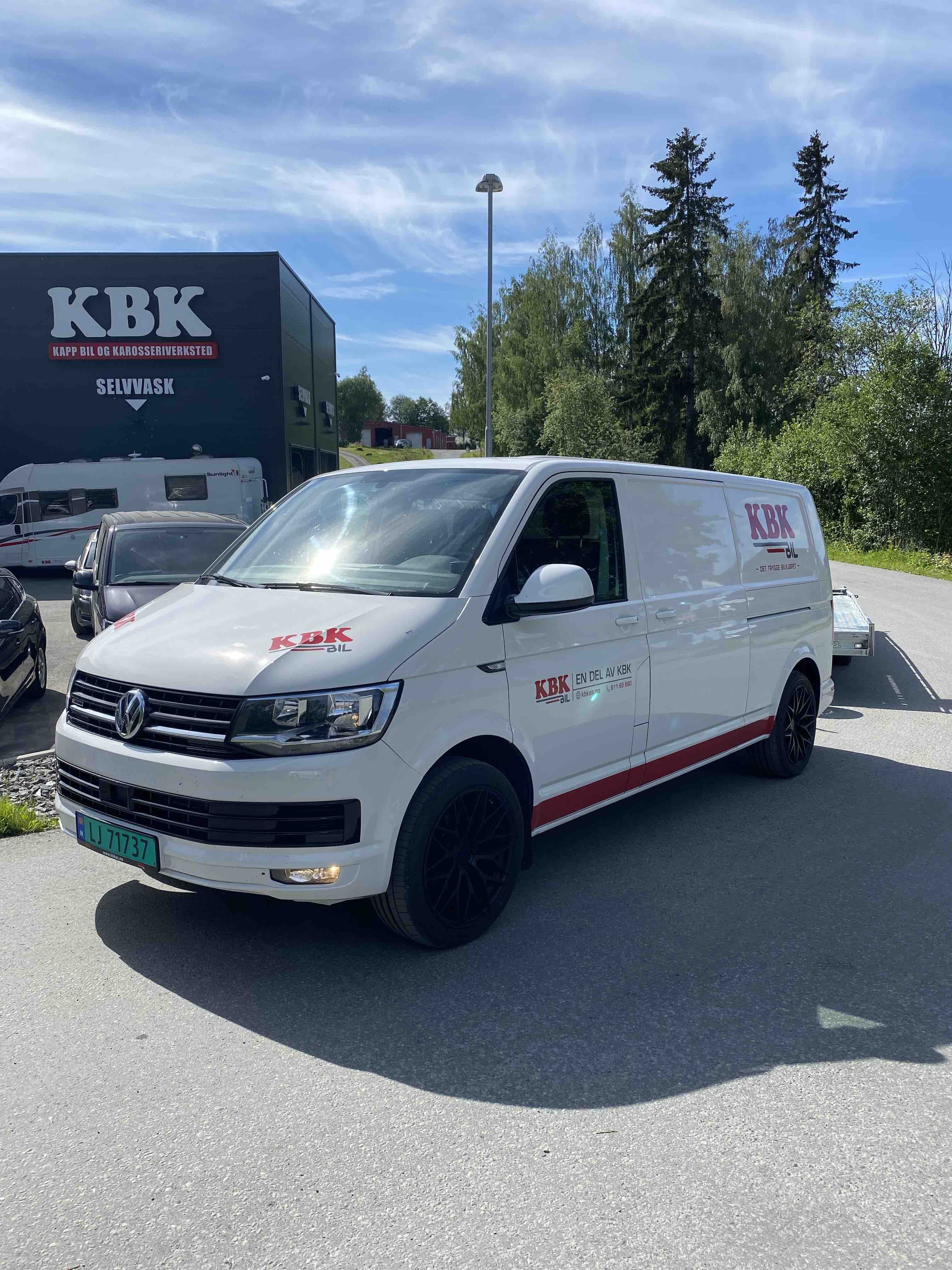 Volkswagen Transporter med GPS