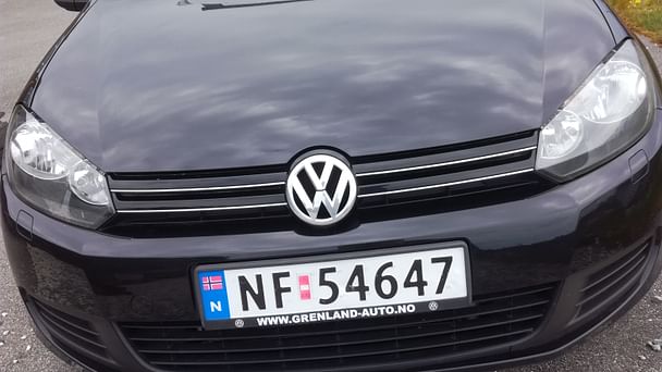 Volkswagen Golf med Vinterdekk
