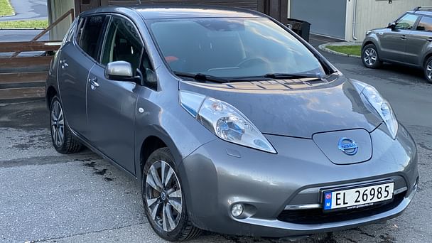 Nissan Leaf med GPS