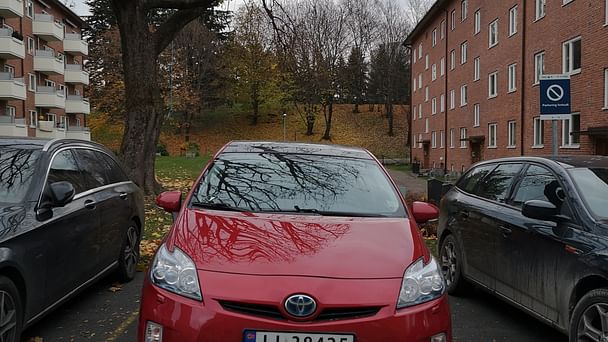 Toyota Prius med GPS