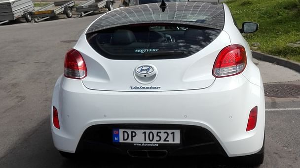Hyundai Veloster med Lydinngang
