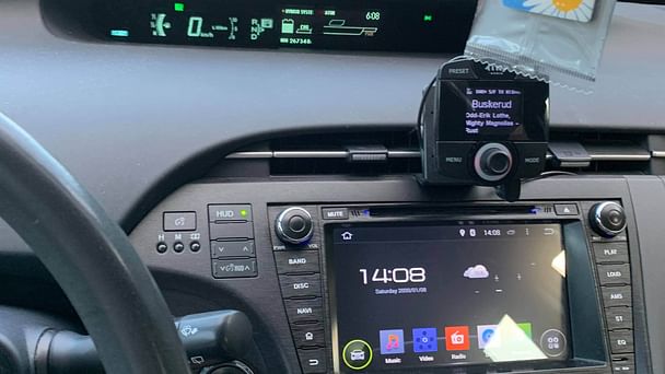 Toyota Prius med Vinterdekk