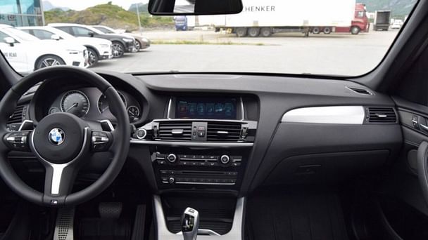 BMW X3 med Sykkelstativ