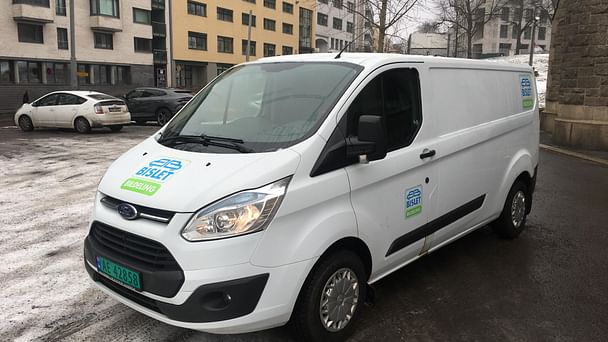 Ford Transit Custom Varebil med Lydinngang