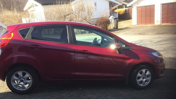 Ford Fiesta med Vinterdekk