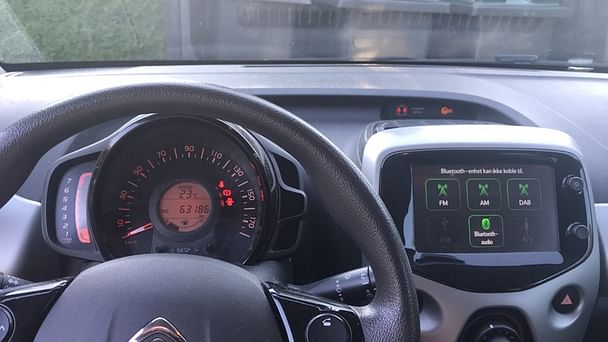Citroen C1 med Vinterdekk