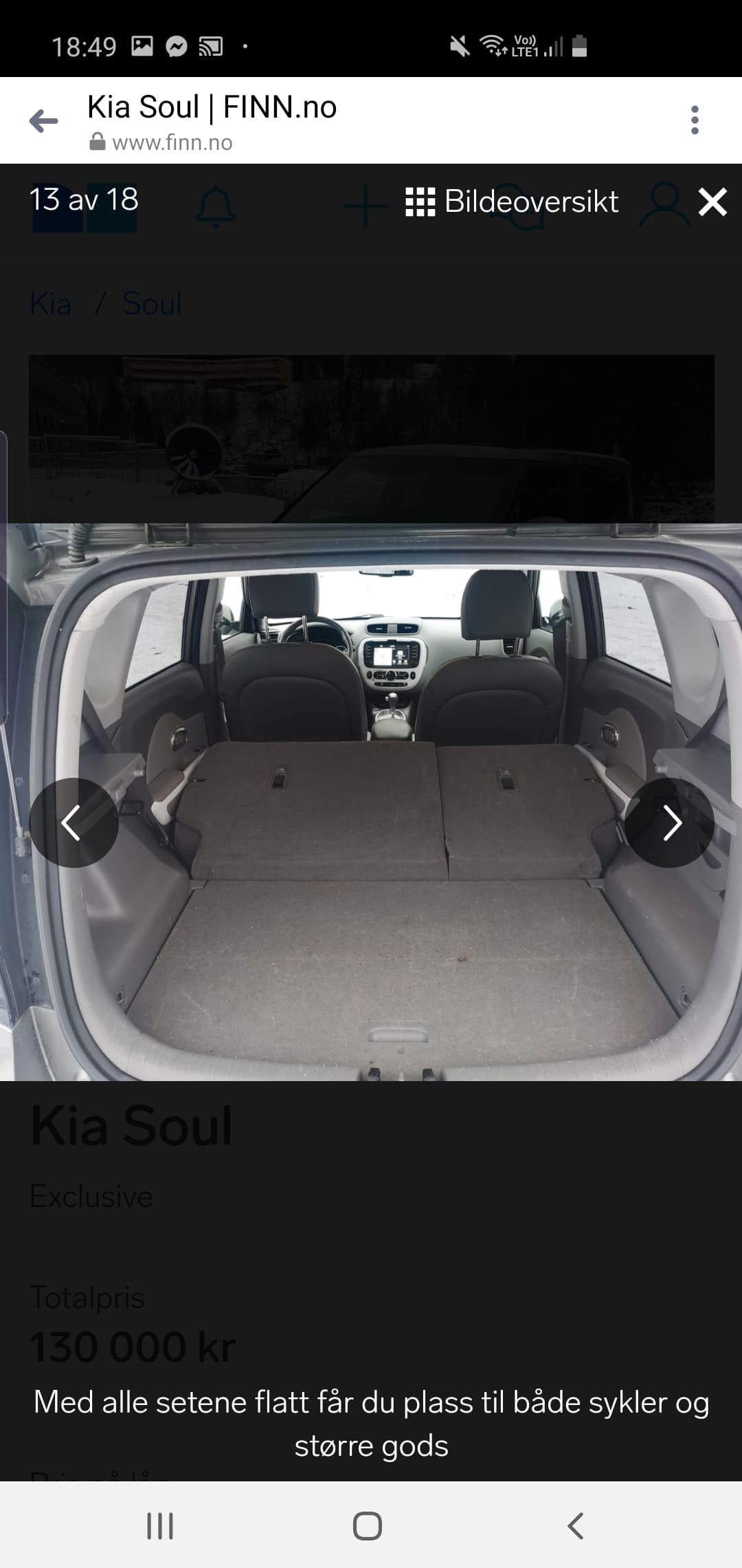 Kia Soul med Vinterdekk