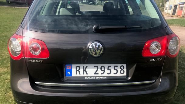 Volkswagen Passat Kombi med Skistativ