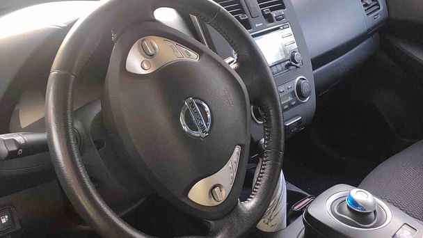 Nissan Leaf med Vinterdekk