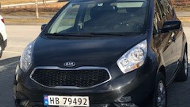 Kia Venga med Vinterdekk