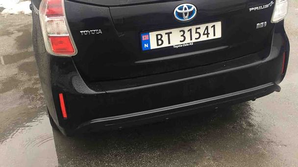 Toyota Prius + med Vinterdekk