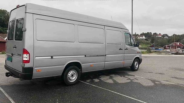 Mercedes Sprinter med Vinterdekk