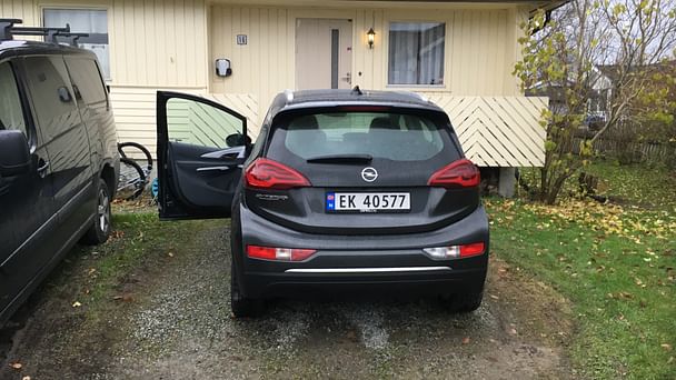 Opel Ampera E med Apple CarPlay