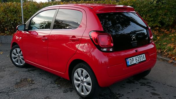 Citroen C1 med Vinterdekk