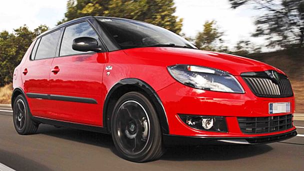 Skoda Fabia med Vinterdekk