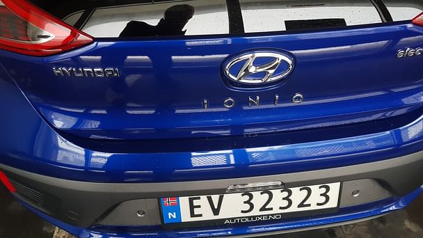 Hyundai Ioniq med Lydinngang