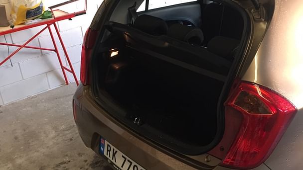Kia Picanto med Vinterdekk