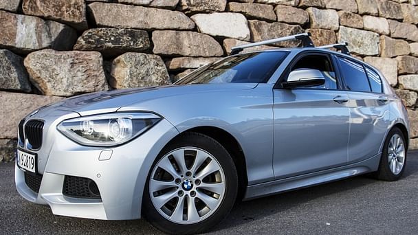 BMW Série 1 Touring med Skistativ
