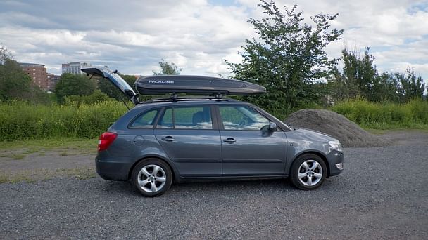 Skoda Fabia Combi med Vinterdekk