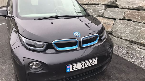 BMW i3 med Lydinngang