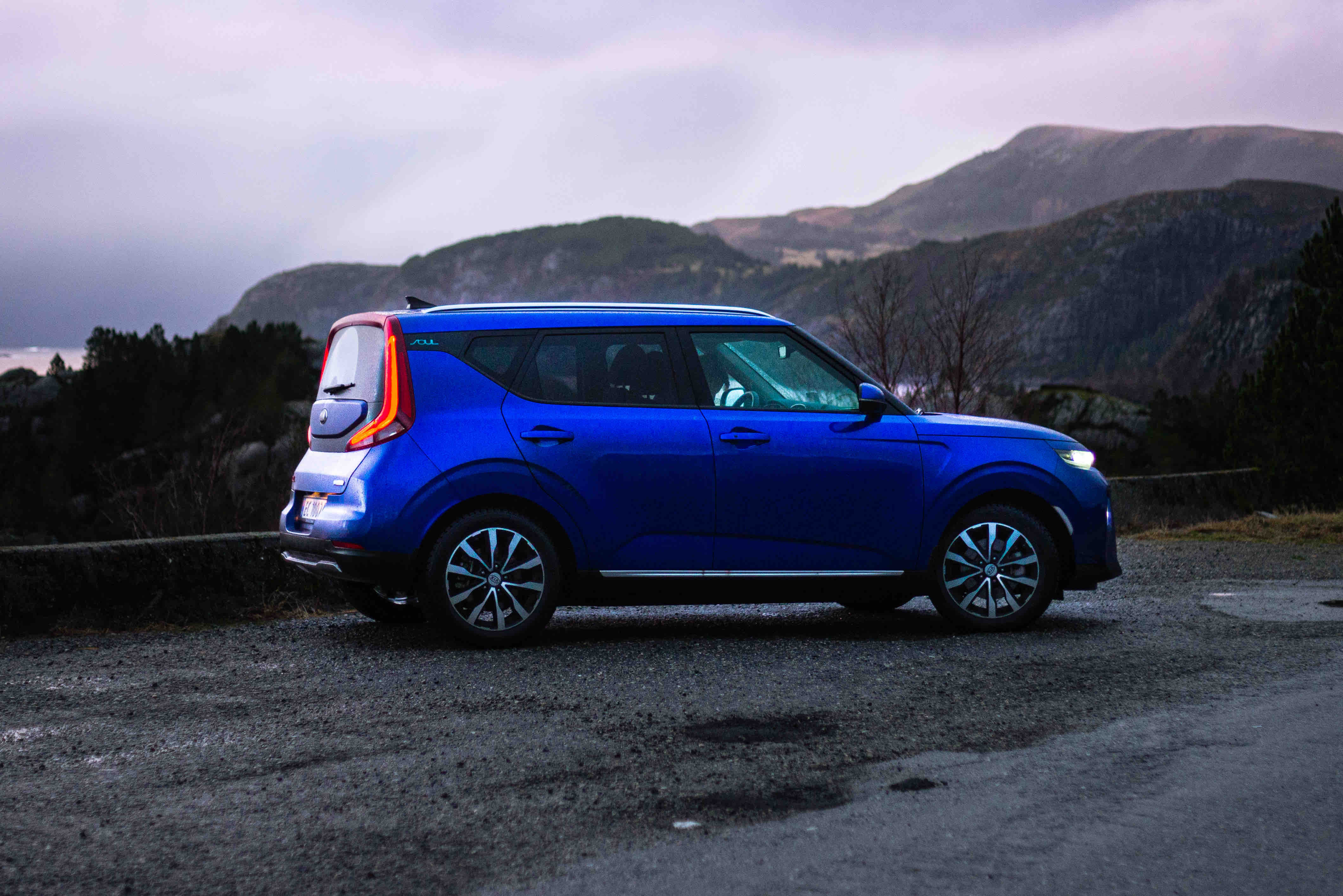Kia E-Soul med Vinterdekk