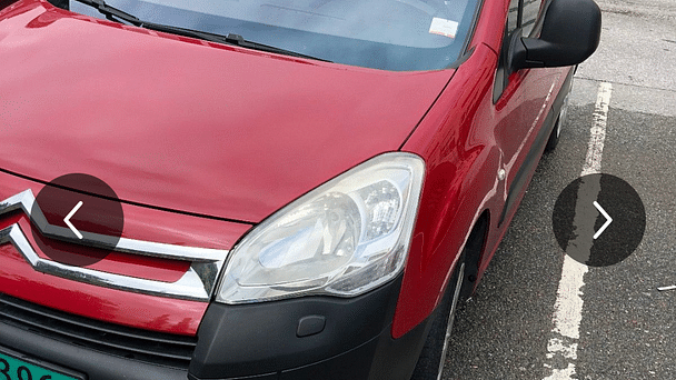 Citroen Berlingo med Vinterdekk