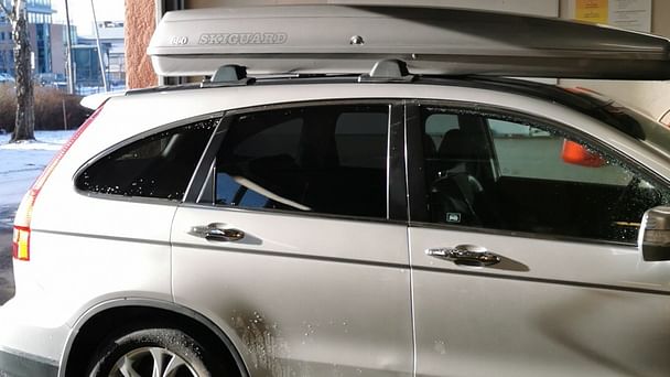 Honda CR-V med Vinterdekk