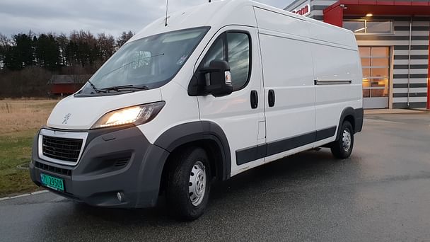 Peugeot Boxer med Vinterdekk