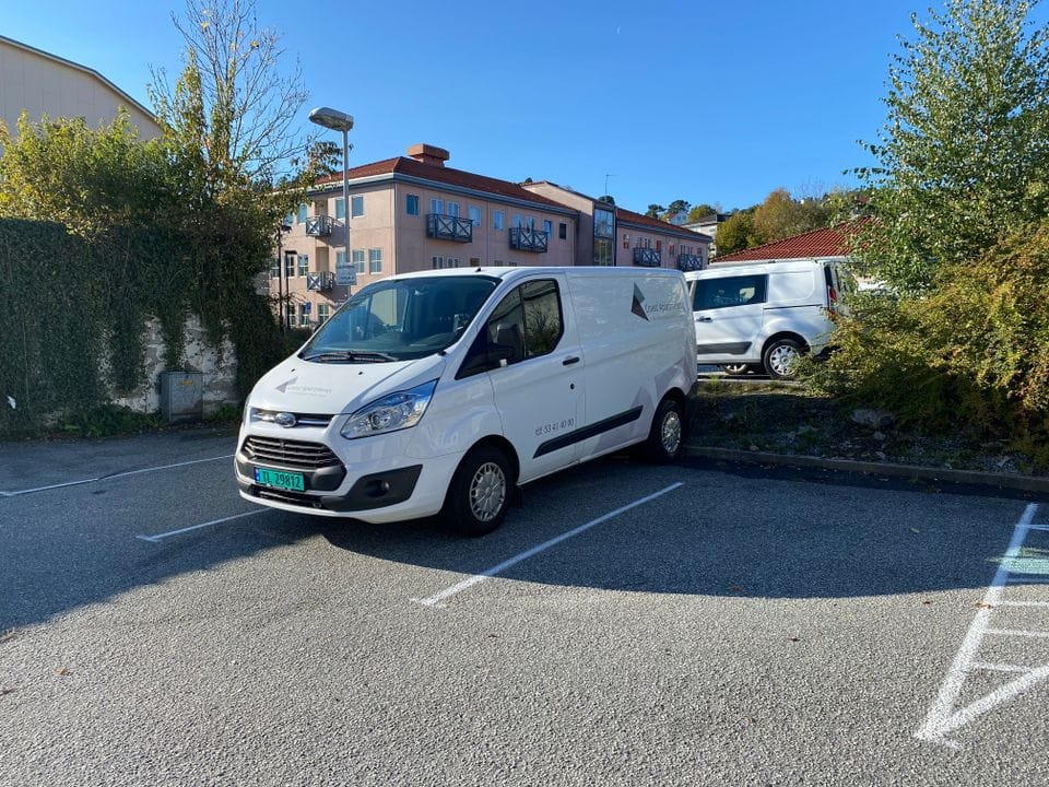Ford Transit Connect med Tilhengerfeste