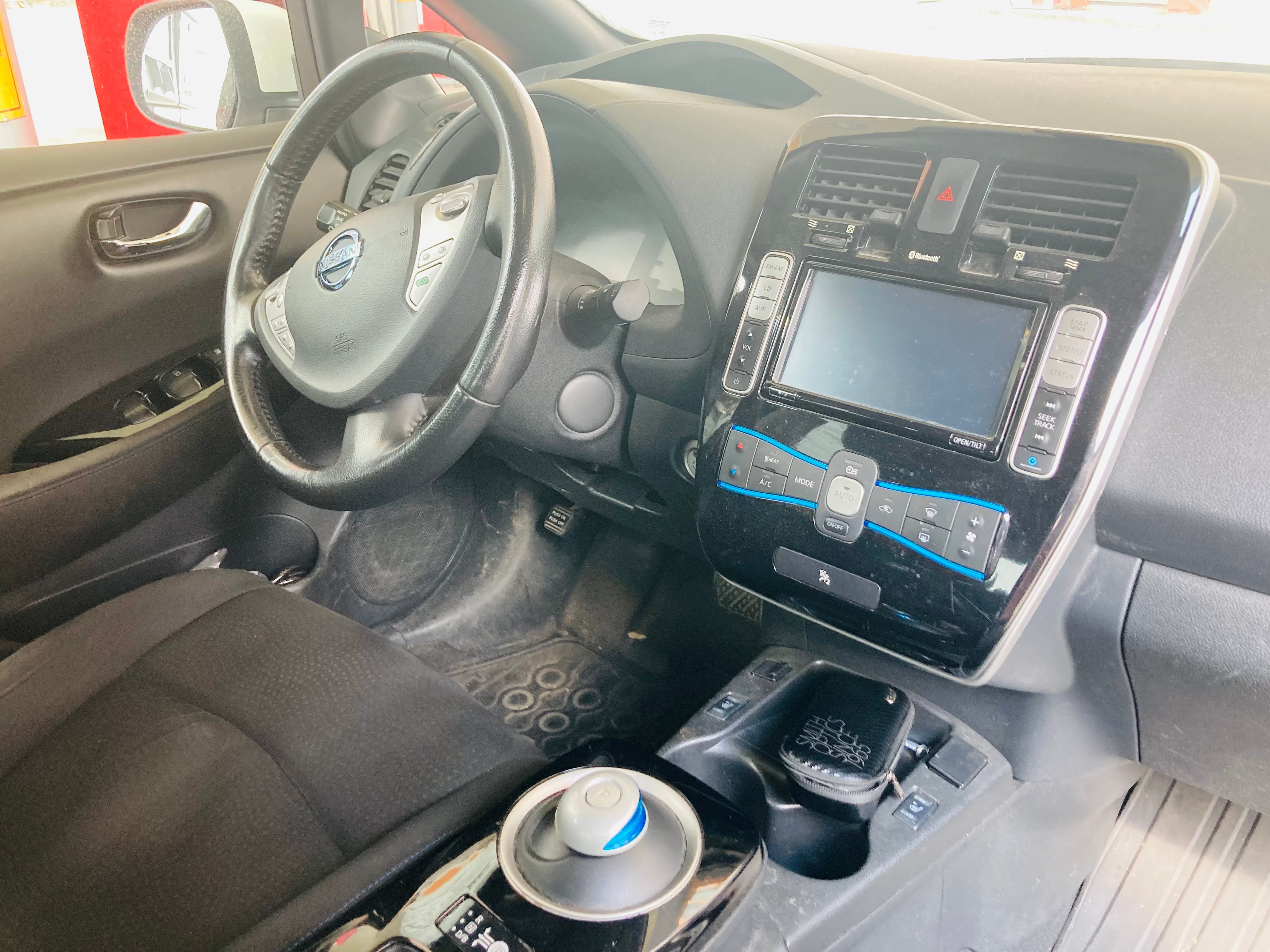 Nissan Leaf med Vinterdekk