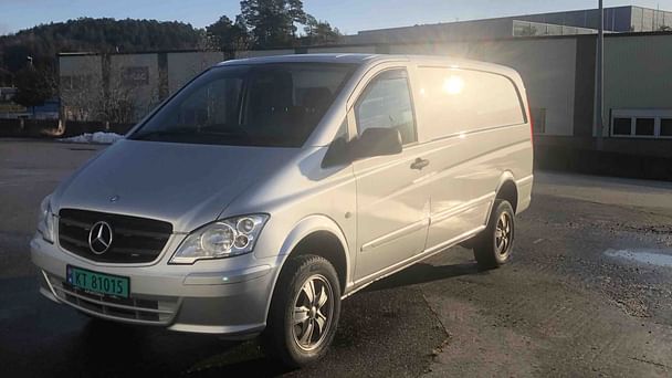 Mercedes Vito med Vinterdekk
