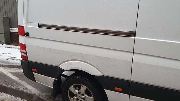 Mercedes Sprinter med GPS