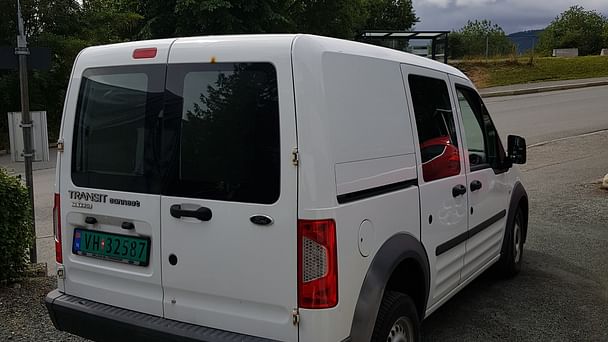 Ford Transit Connect med Vinterdekk