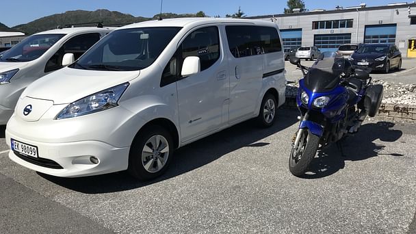 Nissan NV200 med GPS