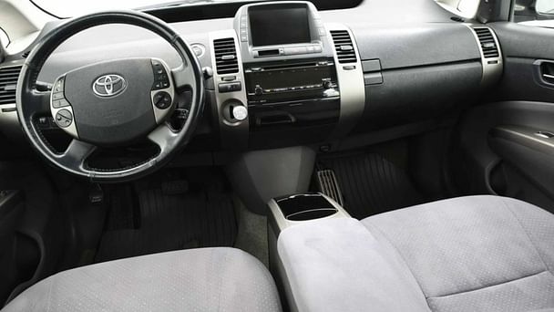 Toyota Prius med Sykkelstativ