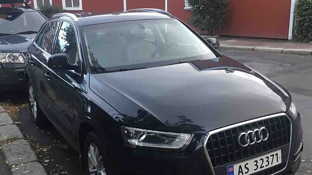 Audi Q3 med Vinterdekk
