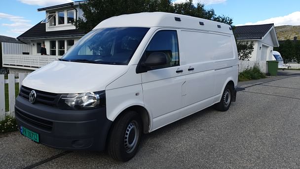Volkswagen Transporter med Vinterdekk