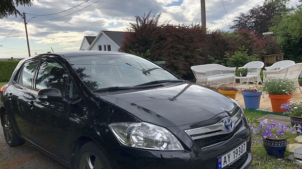 Toyota Auris, 2012, Blyfri / Elektrisk (hybrid), automatisk