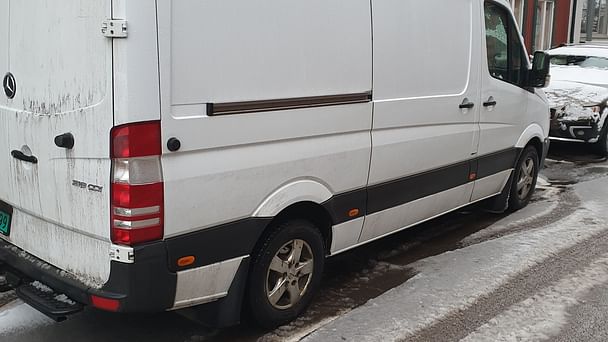 Mercedes Sprinter med Vinterdekk