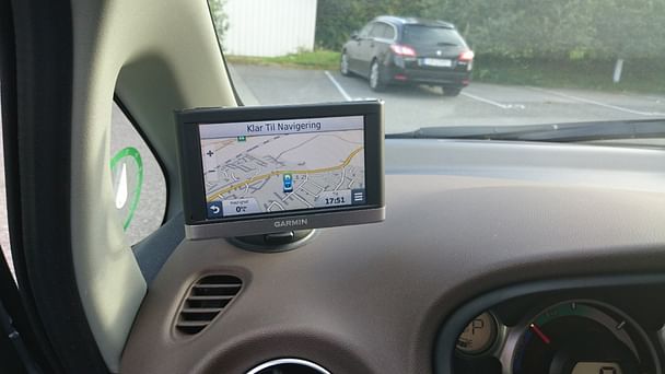 Citroen C-Zero med Vinterdekk
