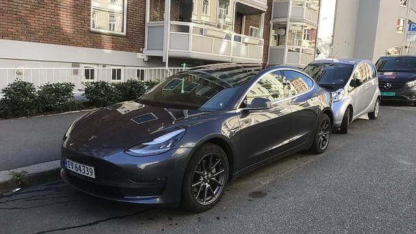 Tesla Model 3, 2019, Elektrisk, automatisk
