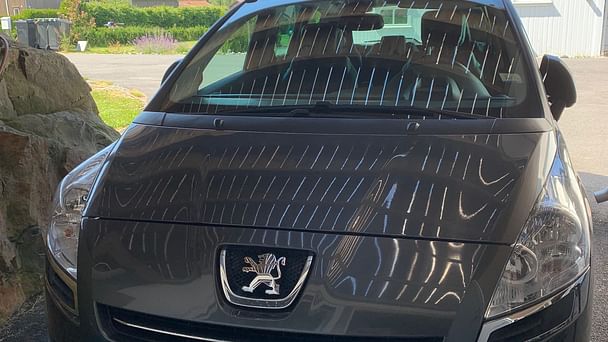 Peugeot 5008 med Sykkelstativ