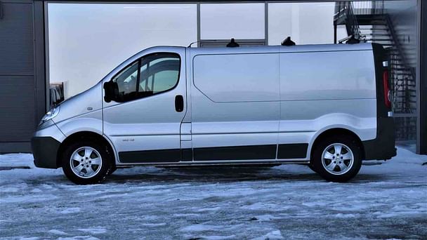 Renault Trafic med Skistativ