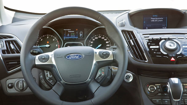 Ford Kuga med Vinterdekk