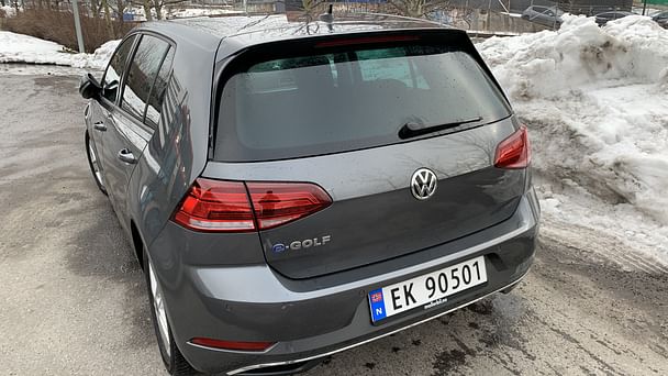 Volkswagen e-Golf med GPS