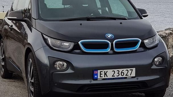 BMW i3 med GPS