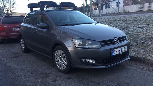 Volkswagen Polo med Vinterdekk