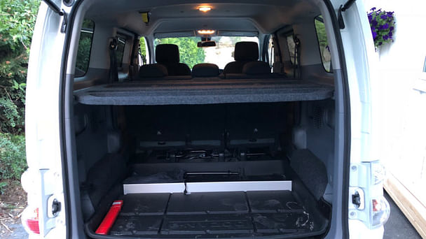 Nissan e-NV200 Evalia med Vinterdekk